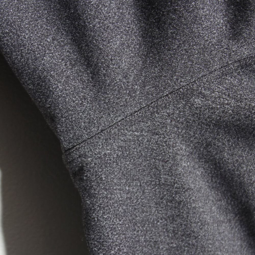 Lululemon Keep Moving 7/8 Pant Heathered Black / Black Gray Full-On Luxtreme 10 - Picture 10 of 16